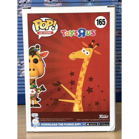 FUNKO POP! AD ICONS TOYS R US GEOFFREY Macys Holiday Sweater EXCLUSIVE #165 RARE - Picture 3 of 5
